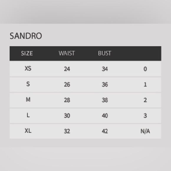 Sandro White Short Sleeve Mini Dress Size Small - Picture 9 of 9